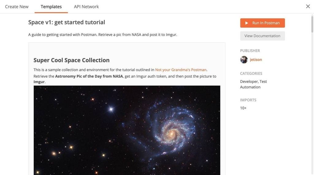 postman-shared-collections-space